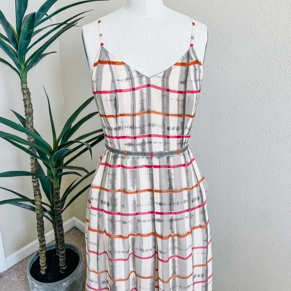 Sold! Broadway & Boom Pleated Pocket Maxi Dress sz 0 - Picture 3 of 8